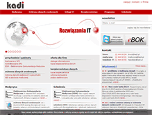 Tablet Screenshot of kadi.pl